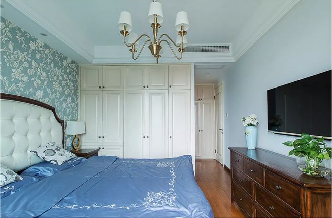 [裝修案例]128平米三居室美式裝修風(fēng)格，舒適的居家生活