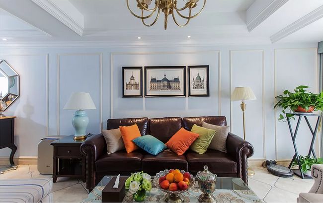 [裝修案例]128平米三居室美式裝修風(fēng)格，舒適的居家生活