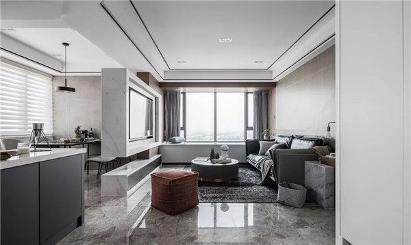 客廳隔斷常見的幾種方法，附客廳隔斷效果圖