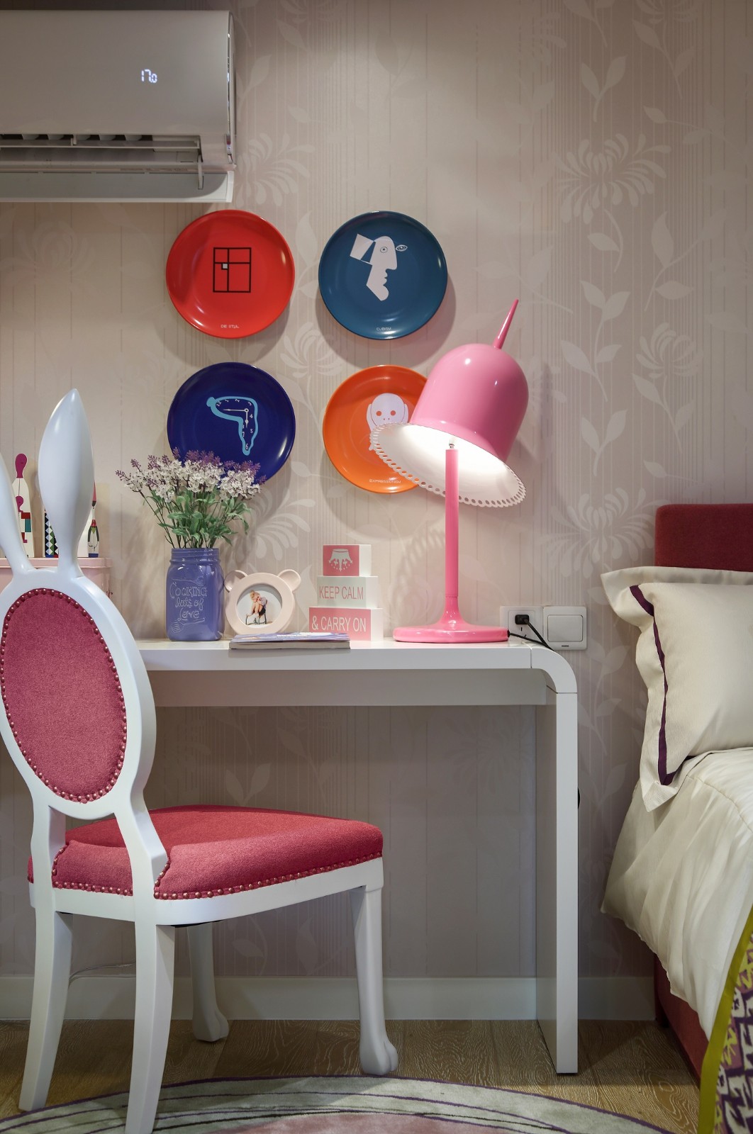 龍湖九里晴川-現(xiàn)代簡約-臥室設計效果圖