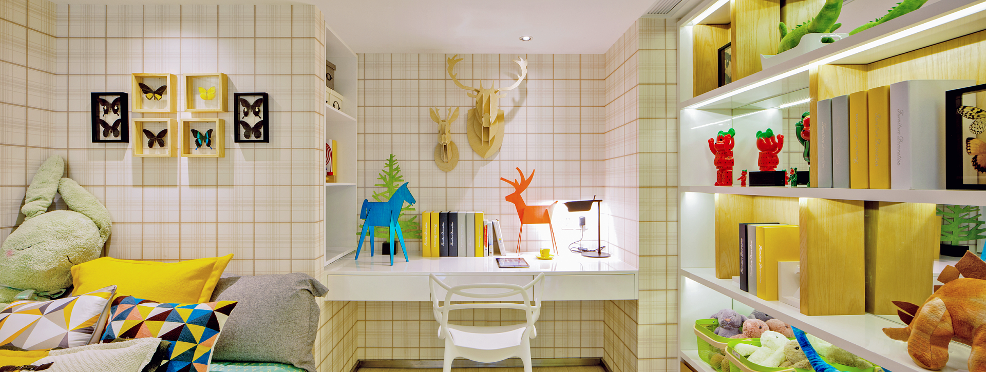 龍湖九里晴川-現(xiàn)代簡約-臥室設計效果圖