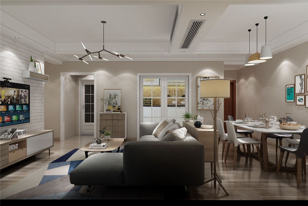 龍湖九里晴川-現(xiàn)代簡約-臥室設(shè)計效果圖