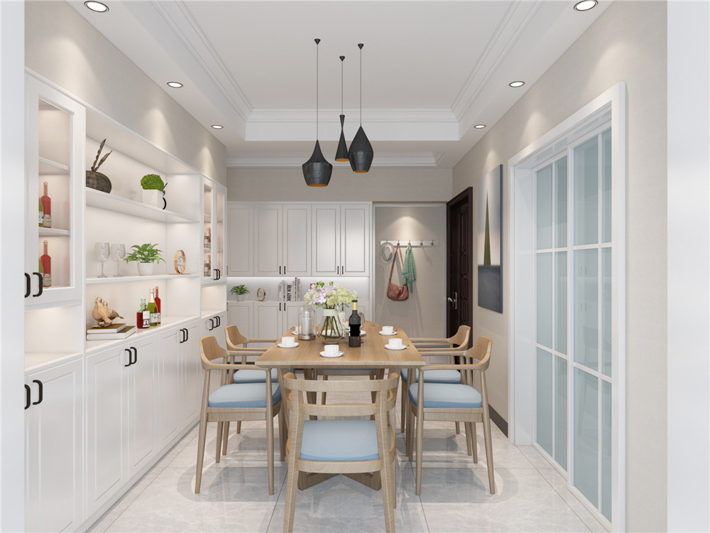 龍湖九里晴川-現(xiàn)代簡約-臥室設計效果圖