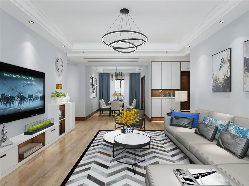 龍湖九里晴川-現(xiàn)代簡約-臥室設(shè)計(jì)效果圖