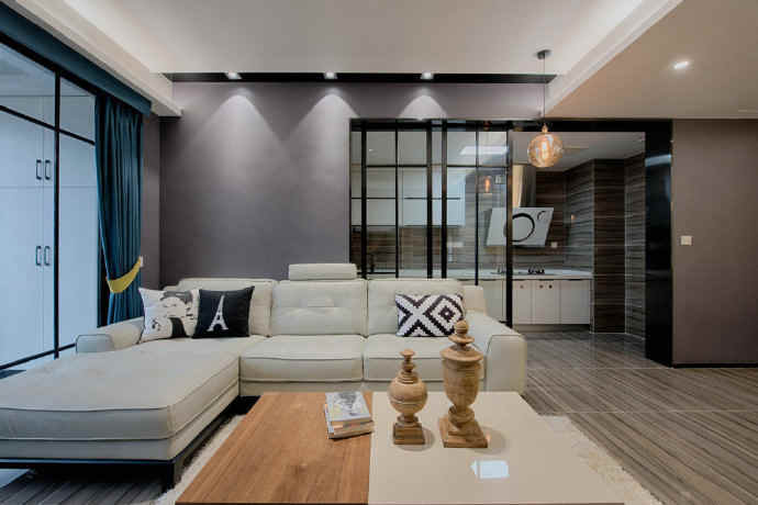 龍湖九里晴川-現(xiàn)代簡約-臥室設計效果圖