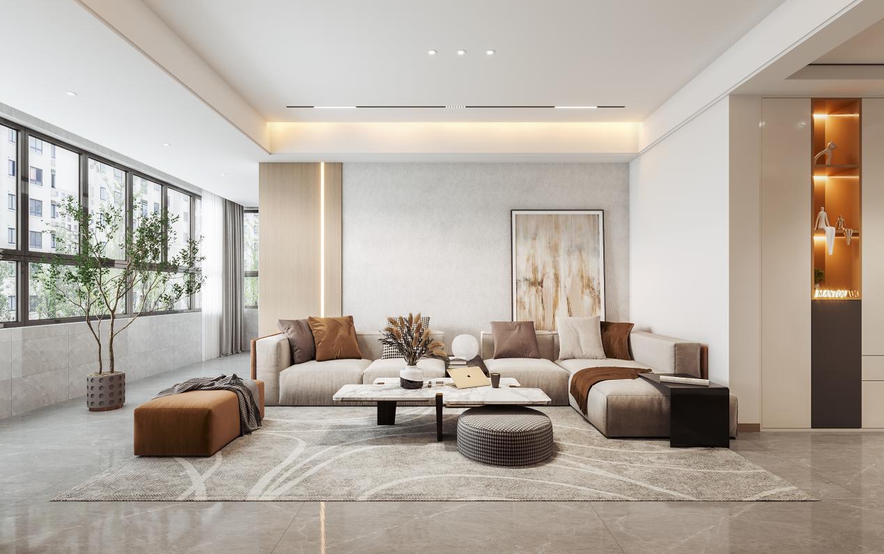 龍湖九里晴川-現(xiàn)代簡約-臥室設(shè)計(jì)效果圖