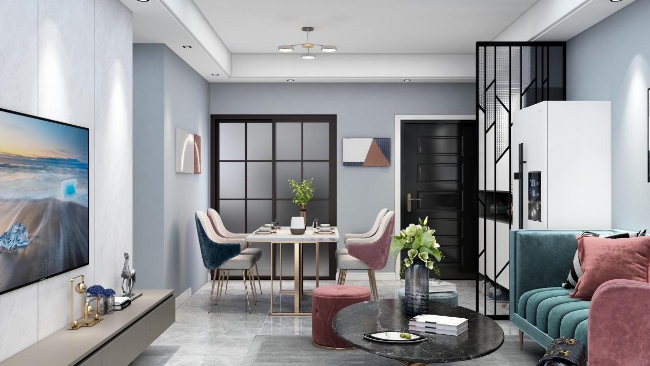 龍湖九里晴川-現(xiàn)代簡約-臥室設(shè)計(jì)效果圖