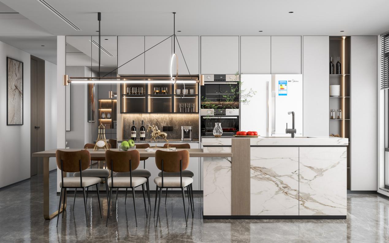 龍湖九里晴川-現(xiàn)代簡約-臥室設(shè)計效果圖