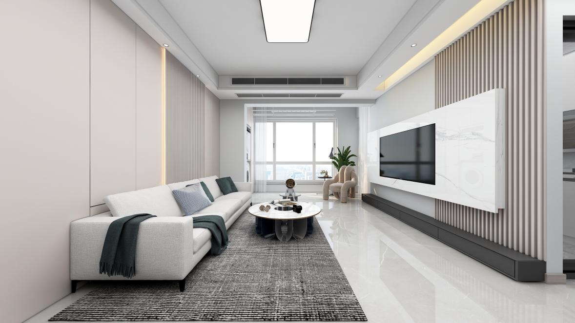 龍湖九里晴川-現(xiàn)代簡約-臥室設(shè)計(jì)效果圖