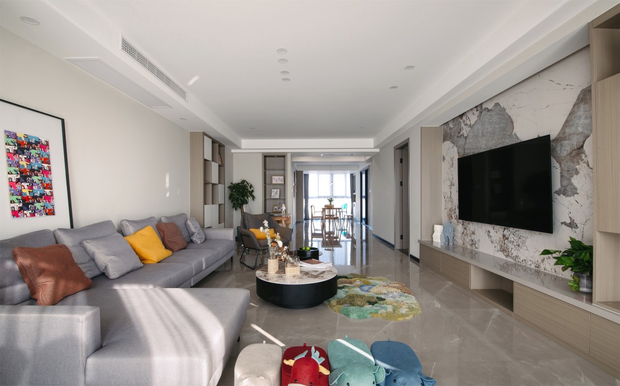 龍湖九里晴川-現(xiàn)代簡約-臥室設計效果圖